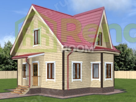 Проект  Площадь: 76, Размер: 7х8