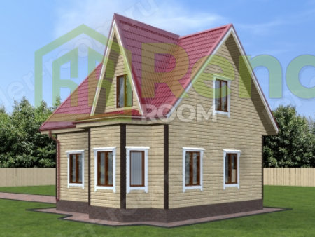 Проект  Площадь: 76, Размер: 7х8