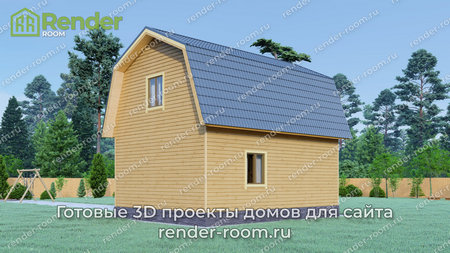 Проект П-694 Площадь: 77, Размер: 6х8