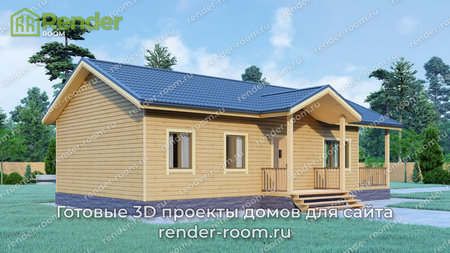 Проект  Площадь: 68, Размер: 7х11