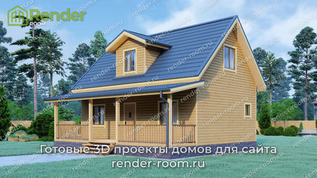 Проект П-697 Площадь: 87, Размер: 6х9