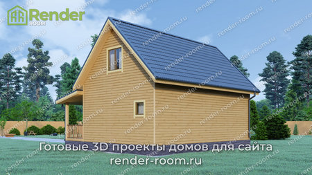 Проект П-697 Площадь: 87, Размер: 6х9