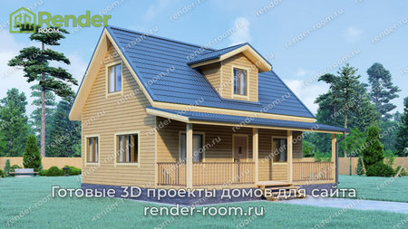 Проект П-697 Площадь: 87, Размер: 6х9