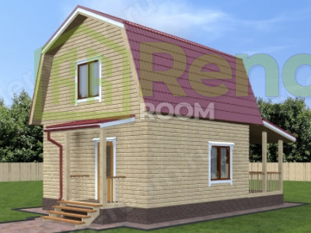 Проект П-698 Площадь: 56, Размер: 6х6