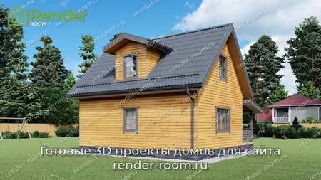 Проект П-702 Площадь: 68, Размер: 6х8