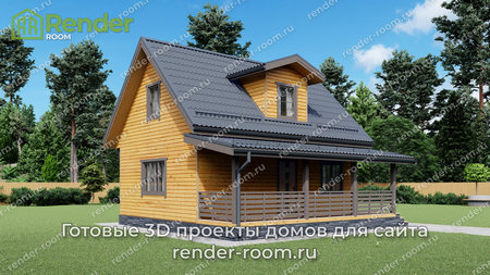 Проект П-702 Площадь: 68, Размер: 6х8