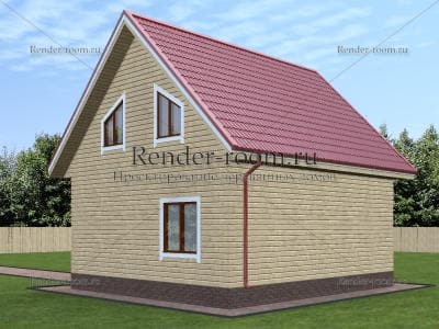 Проект  Площадь: 103, Размер: 8х9