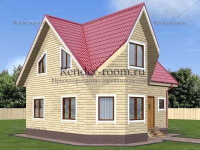 Проект  Площадь: 103, Размер: 8х9