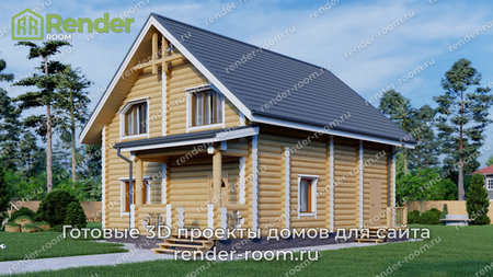 Проект П-711 Площадь: 135, Размер: 8х10