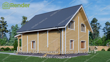 Проект П-711 Площадь: 135, Размер: 8х10