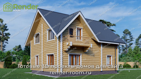 Проект П-711 Площадь: 135, Размер: 8х10