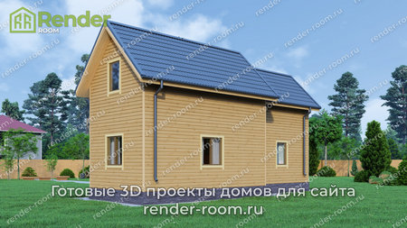 Проект  Площадь: 38, Размер: 4х12