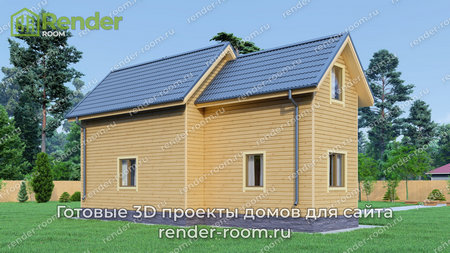 Проект  Площадь: 38, Размер: 4х12