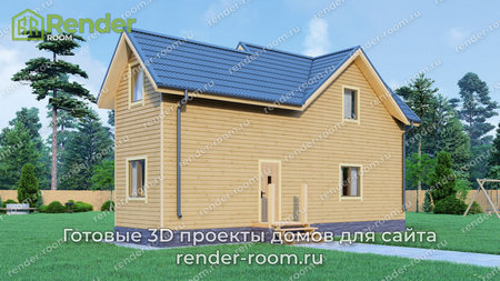 Проект  Площадь: 38, Размер: 4х12