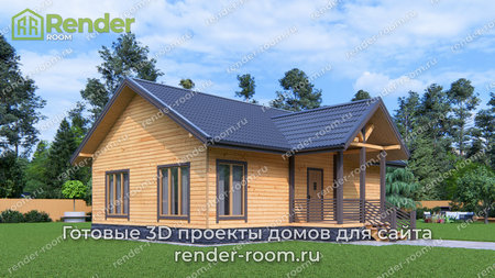 Проект  Площадь: 76, Размер: 8х11