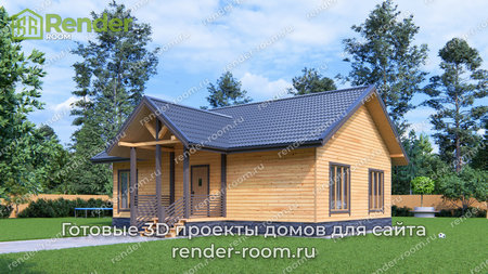 Проект  Площадь: 76, Размер: 8х11