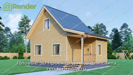 Проект  Площадь: 65, Размер: 6х8