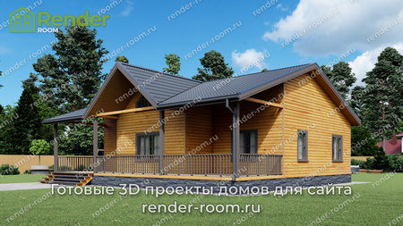 Проект  Площадь: 104,58, Размер: 10х13