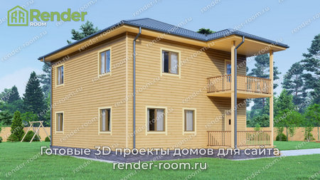 Проект  Площадь: 158, Размер: 9х10