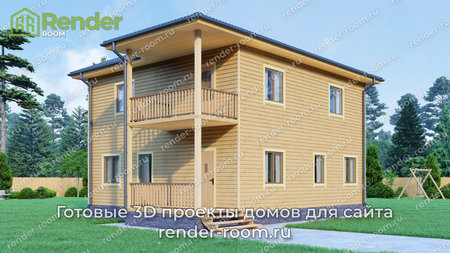 Проект  Площадь: 158, Размер: 9х10