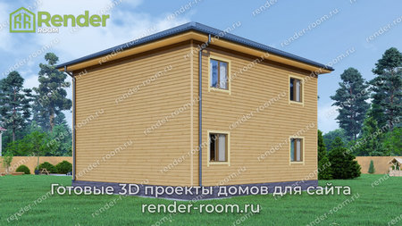 Проект  Площадь: 158, Размер: 9х10