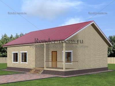 Проект  Площадь: 95, Размер: 10х12