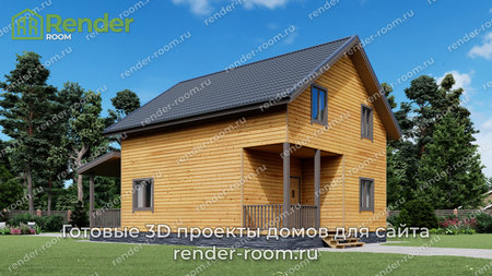 Проект  Площадь: 114, Размер: 8х9