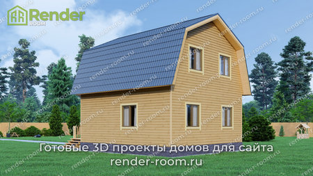 Проект  Площадь: 100, Размер: 7х9