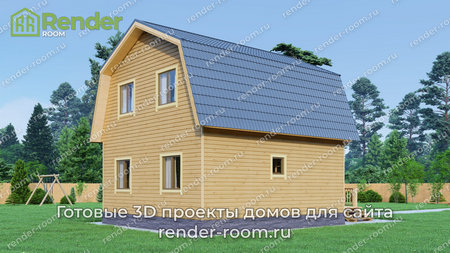 Проект  Площадь: 100, Размер: 7х9