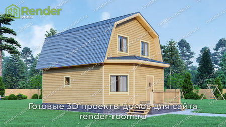 Проект  Площадь: 100, Размер: 7х9