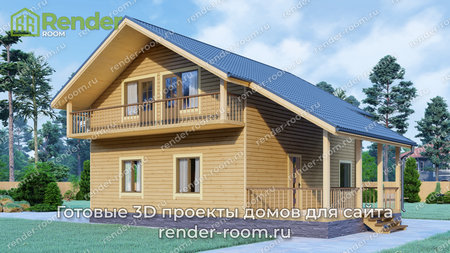 Проект П-732 Площадь: 142, Размер: 8х10