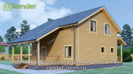 Проект П-732 Площадь: 142, Размер: 8х10