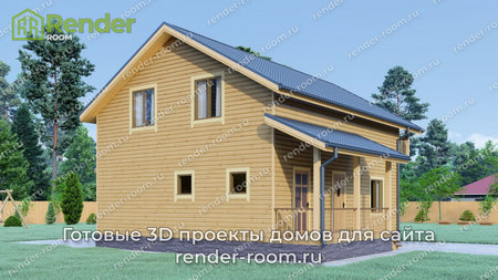 Проект П-732 Площадь: 142, Размер: 8х10