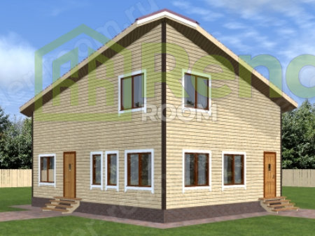 Проект П-740 Площадь: 141, Размер: 8х10