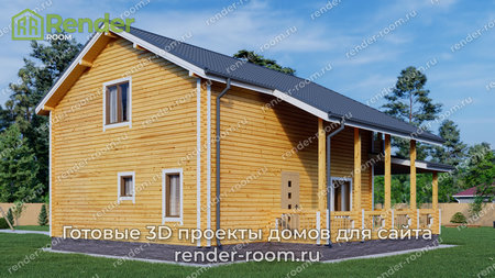 Проект П-742 Площадь: 141, Размер: 8х10