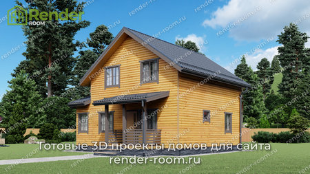 Проект П-748 Площадь: 100, Размер: 8х10