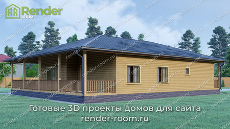 Проект  Площадь: 135,9, Размер: 12х16