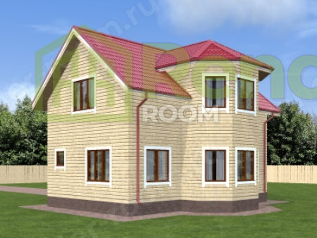 Проект П-750 Площадь: 114, Размер: 8х10