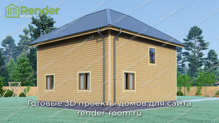 Проект П-754 Площадь: 125, Размер: 9х9