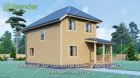 Проект П-754 Площадь: 125, Размер: 9х9