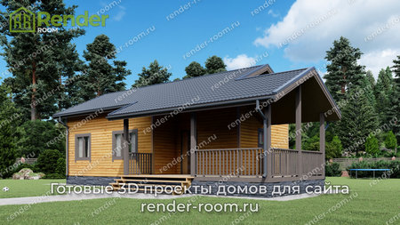 Проект  Площадь: 56,19, Размер: 7х11