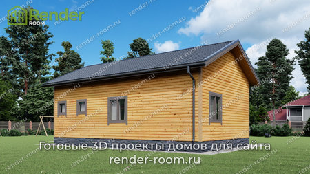 Проект  Площадь: 56,19, Размер: 7х11