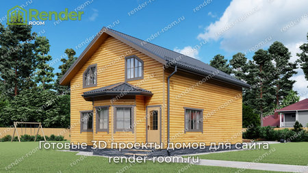 Проект  Площадь: 134, Размер: 8х11