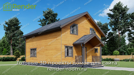 Проект  Площадь: 134, Размер: 8х11