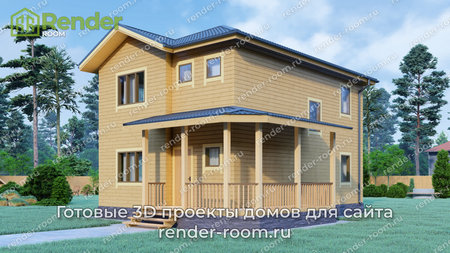 Проект П-767 Площадь: 116, Размер: 8х10