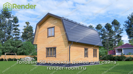 Проект  Площадь: 93, Размер: 6х9