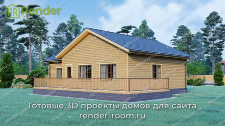 Проект  Площадь: 95,98, Размер: 9х15