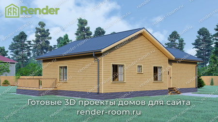 Проект  Площадь: 95,98, Размер: 9х15