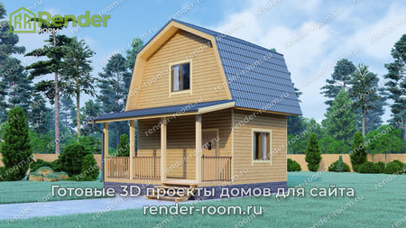 Проект  Площадь: 39, Размер: 4х6