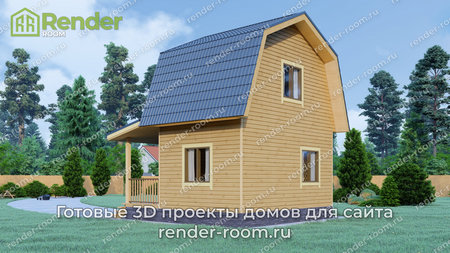 Проект  Площадь: 39, Размер: 4х6